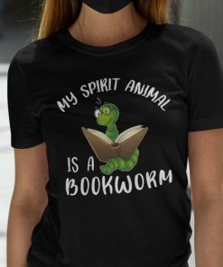 My-Spirit-Animal-Is-A-Bookworm-Shirt-Book-Lover-Tee